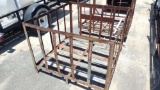METAL STORAGE CRATE, 43