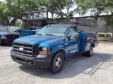2005 FORD F-350 XL SUPER DUTY UTILITY TRUCK VIN: 1FDWF36535ED06726
