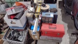 QTY OF MISC NUT/BOLT BINS W/ CONTENTS