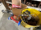 QTY OF MISC FIRE SPRINKLER PARTS, PIPE COUPLINGS, FITTINGS, ETC