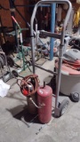 QTY OF (2) ACETYLENE TANKS