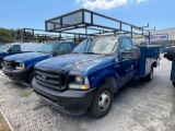 2002 FORD F-350 S/A UTILITY TRUCK VIN: 1FDWF36LX2ED17054
