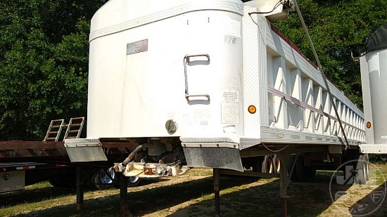 1998 TRAVIS T-102 39' ALUMINUM  DUMP TRAILER VIN: 1T91F3922W1247560