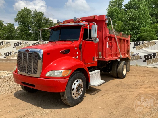 2008 PETERBILT PB335 SINGLE AXLE DUMP TRUCK VIN: 2NPLHN6X08M753073