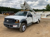 2007 FORD F-550 S/A BUCKET TRUCK VIN: 1FDAF56P87EB39743