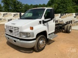 2006 CHEVROLET C5500 SINGLE AXLE VIN: 1GBE5C12X6F409478 CAB & CHASSIS
