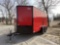 2022 AERO TA35 ENCLOSED TRAILER 7'X14' VIN: 7PUBC1429NW000447