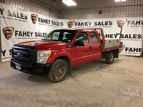 2011 FORD F-250 CREW CAB 3/4 TON PICKUP VIN: 1FT7W2A60BEA16037
