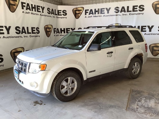 2008 FORD ESCAPE VIN: 1FMCU59H08KA99874 AWD SUV