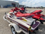 SET OF TWO JET SKIS