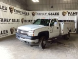 2005 CHEVROLET SILVERADO S/A MECHANICS TRUCK VIN: 1GBJK34U65E260169