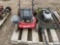 QTY (2) PUSH MOWERS SNAPPER SIDE DICCHARGE, SELF PROPELLED 20
