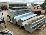 (8) ROOF VENTS USED ON A LIVESTOCK BUILDING