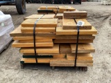LAMINATED BLOCKS ON PALLET. VARIOUS IN SIZE AND LENGTH.