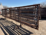 24' CATTLE GATE PANELS WITH 8' GATES ***SELLING TIMES THE