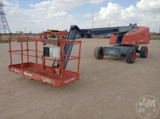 2014 SKYJACK SJ45T 45' 4X4 BOOM LIFT SN: 98001302