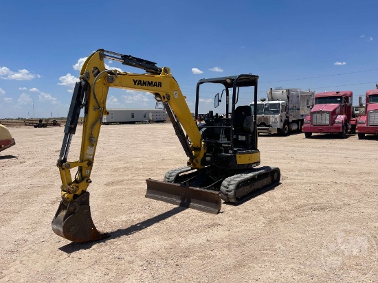 2017 YANMAR VIO35-6A MINI EXCAVATOR SN: AF489