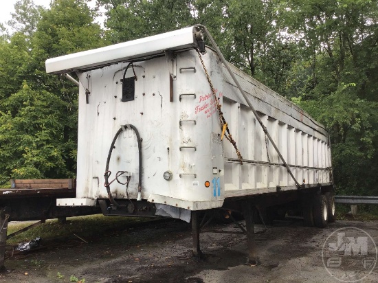 1989 EAST MANUFACTURING CORP. EAST MANUFACTURING CORP 32' ALUMINUM  DUMP TRAILER VIN: 1E1D1R280KRJ09