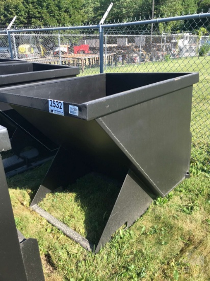 UNUSED STANDARD DUTY 2 CY CAPACITY DUMPING HOPPER