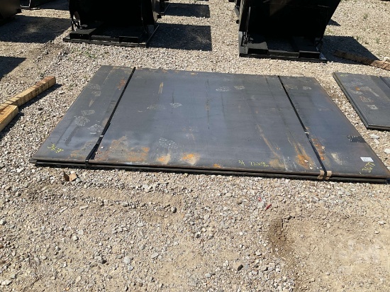 3/4" STEEL ROAD PLATE, 72" X 96"