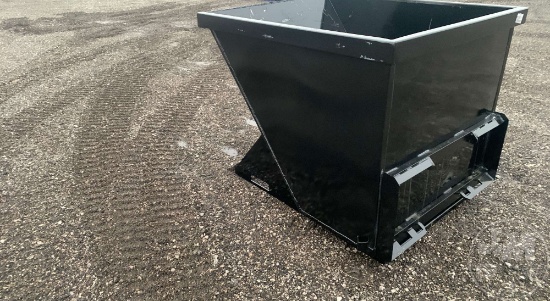 UNUSED STANDARD DUTY 2 CY CAPACITY DUMPING HOPPER