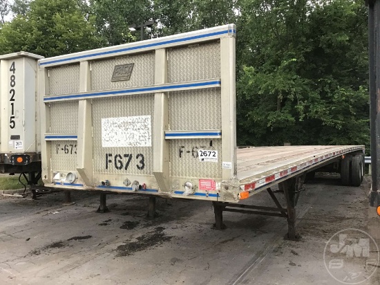 1991 EAST 45'X96" ALUMINUM FLATBED VIN: 1E1H5X285MRH12060