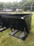 UNUSED KIT CONTAINER STANDARD DUTY 2 CY CAPACITY DUMPING HOPPER