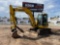 2011 KOMATSU PC80MR-3 MINI EXCAVATOR SN: KMTPC202J77F00378