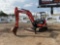 2015 KUBOTA KX040-4 MINI EXCAVATOR SN: JKUK0404K01H22241