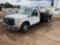 2011 FORD F-350XL SD VIN: 1FDRF3G66BEC48448 REGULAR CAB FLATBED TRUCK