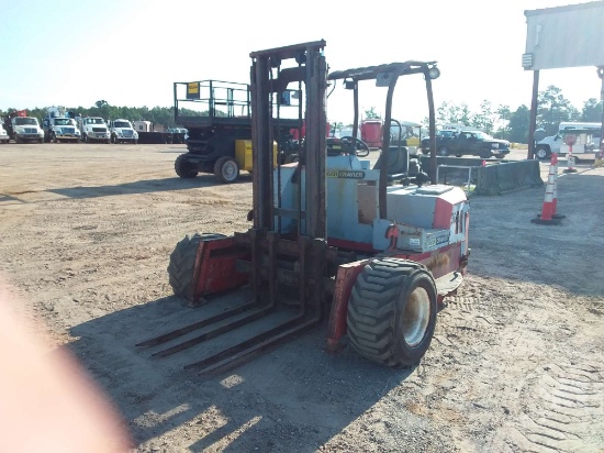 2000 PALFINGER CRAYLER BU553M  PIGGYBACK FORKLIFT SN: 401680820