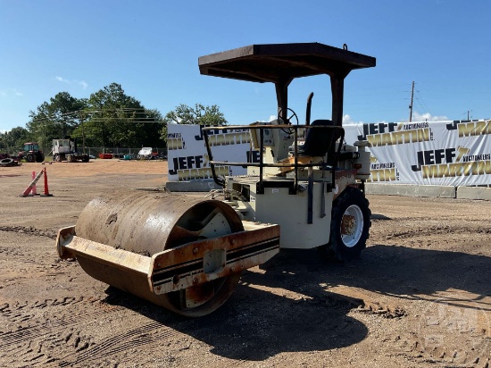 1989 INGERSOLL RAND SP48 SN: 6403P SINGLE DRUM VIBRATORY ROLLER