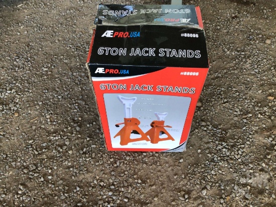 ATE PRO.USA "6" TON JACK STANDS