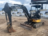 2014 DEERE 35G MINI EXCAVATOR SN: 1FF035GXJEK271240