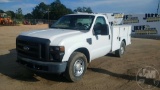 2008 FORD F-250XL SD S/A UTILITY TRUCK VIN: 1FTNF205X8EA83849