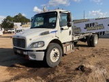 2013 FREIGHTLINER M2 SINGLE AXLE VIN: 1FVACWDT9DHFA4737 CAB & CHASSIS