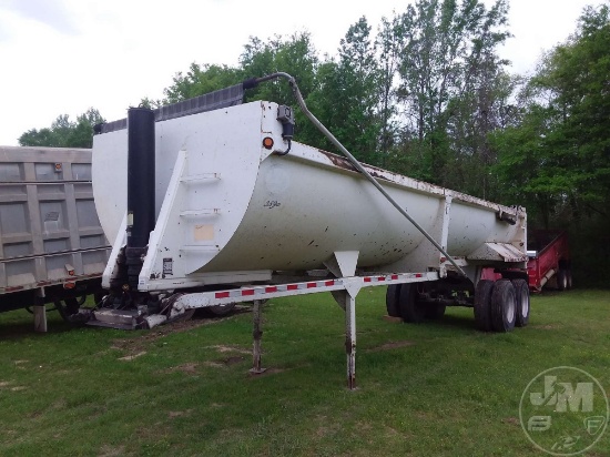 2008 CONSTRUCTION SPECIALIST HRD 32 36' STEEL  DUMP TRAILER VIN: 5TU3432208S000509