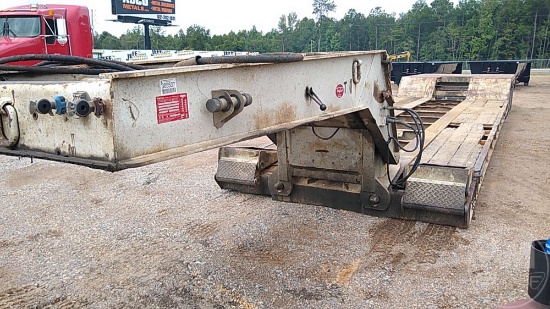 1990 TALBERT HYDRAULIC RGN LOWBOY TRAILER VIN: 40FW04837L1008799