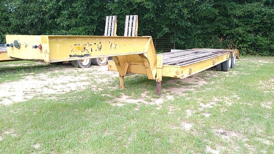 1979 HERCULES FIXED NECK LOWBOY TRAILER VIN: A791488