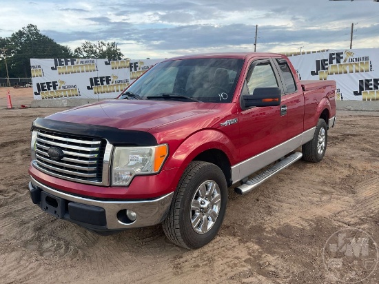 2010 FORD F-150XLT EXTENDED CAB PICKUP VIN: 1FTEX1C82AFB91413