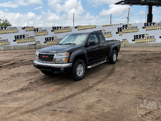 2005 GMC CANYON EXTENDED CAB PICKUP VIN: 1GTDS196658267807