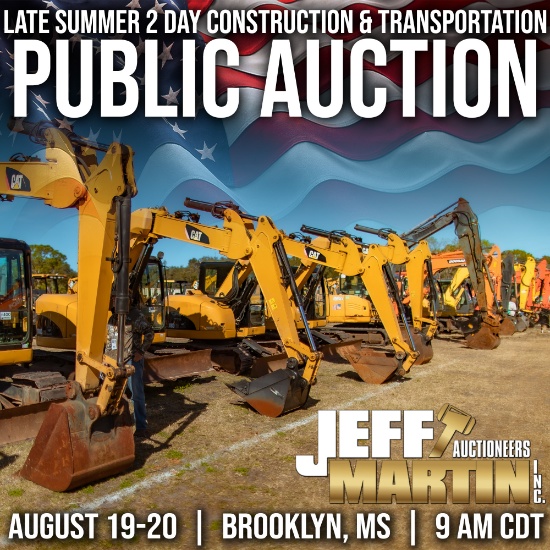 LATE SUMMER 2 DAY CONSTRUCT & TRANS AUCTION D2R2