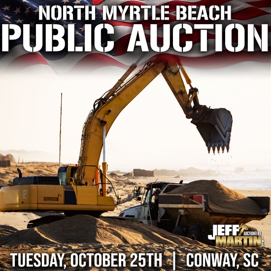 MYRTLE BEACH CONST EQUIP & TRUCK PUBLIC AUCTION