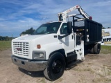 2007 GMC C6 SINGLE AXLE DEBRIS TRUCK VIN: 1GDJ6C1377F413128