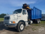 2006 STERLING TRUCK L9500 SERIES TANDEM AXLE GRAPPLE TRUCK VIN: 2FZHAZCV46AV34906