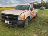 2007 CHEVROLET SILVERADO VIN: 1GCEC14C27Z538129 REGULAR CAB PICK UP