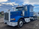 2013 PETERBILT 367 VIN: 1XPTP4EX2DD174350 TRI AXLE TRUCK TRACTOR