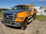 2007 FORD F-650 XLSD SINGLE AXLE DUMP TRUCK VIN: 3FRPW65A57V488674