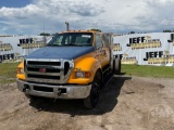 2007 FORD F650 XLSD SINGLE AXLE VIN: 3FRPW65837V488673 CAB & CHASSIS
