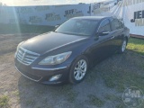 2012 HYUNDAI GENESIS VIN: KMHGC4DDXCU187296 2WD SEDAN